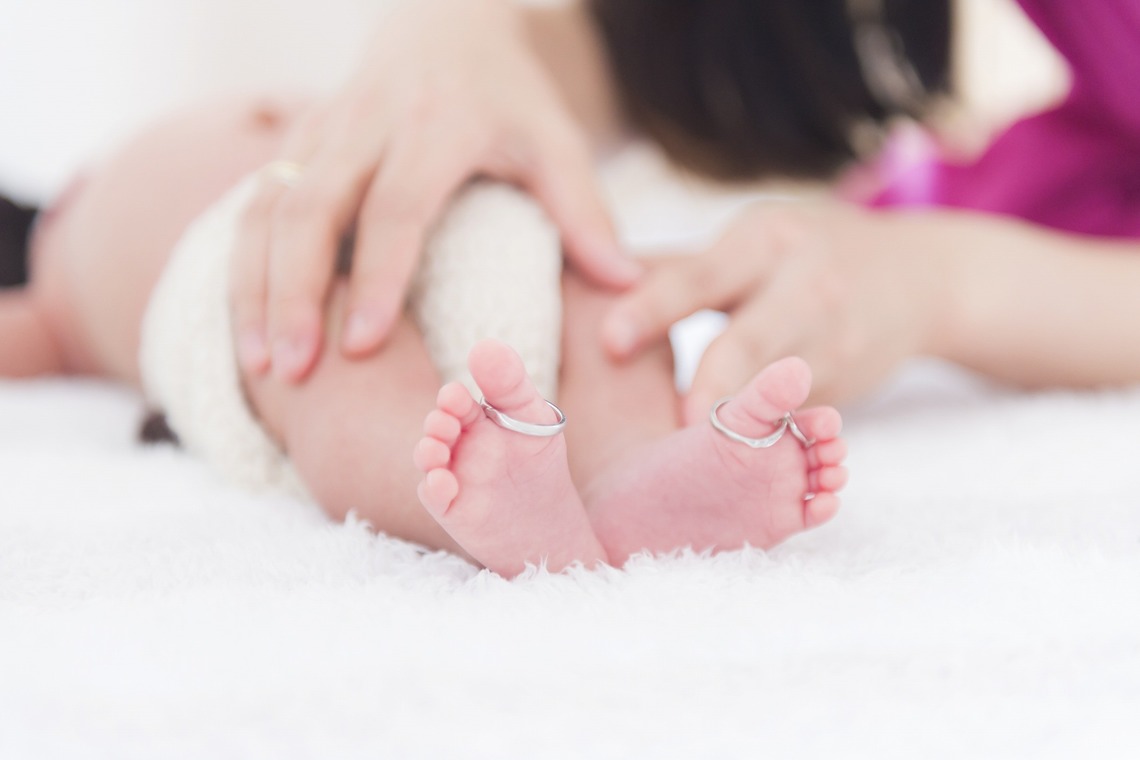 24to Produceが撮影した「ニューボーンフォト」の写真