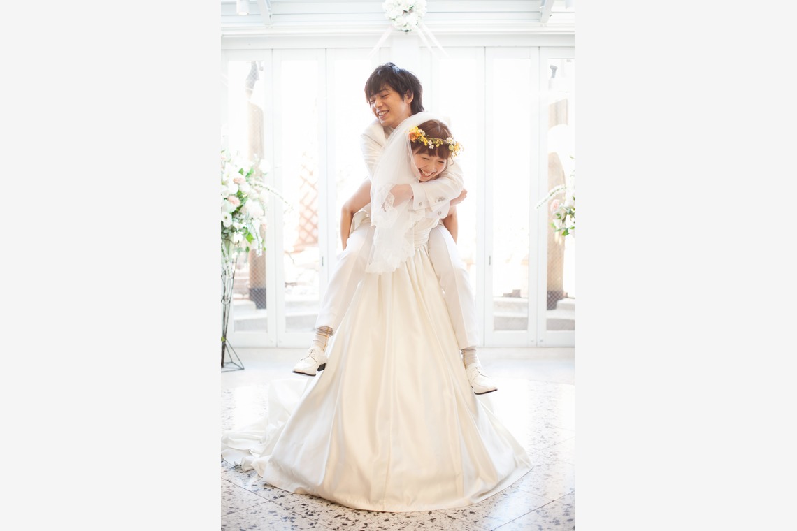 ほんとうにかわいい結婚写真ecoo（エクー）が撮影した「スタジオ」の写真