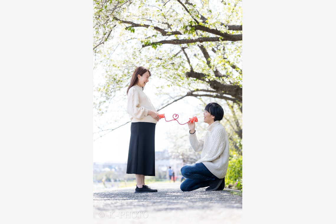 大森光太郎・K-PHOTOが撮影した「マタニティー、カップルフォト撮影」の写真
