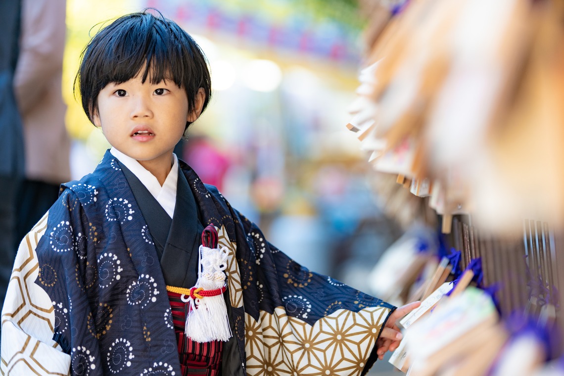 上ノ園　芳樹が出張撮影した家族写真(キッズ,ベビーフォト)などが写った「七五三（出張撮影）」の家族写真