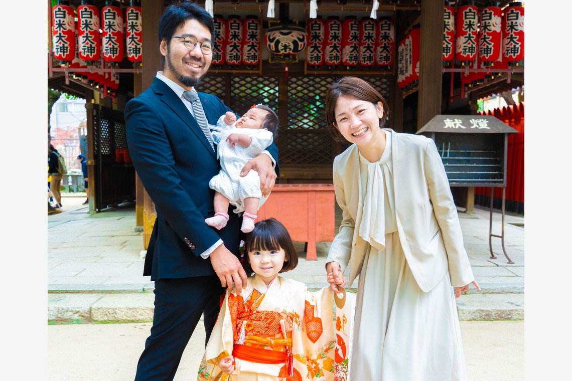 田中愛実が撮影した「L'angoloファミリー七五三撮影」の写真