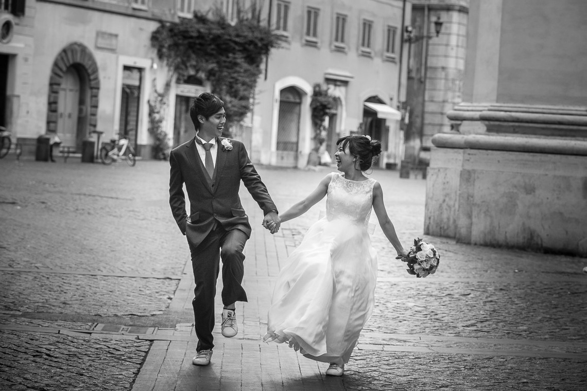 Kyoko Ide Photographyが撮影した写真のアルバム「ローマフォトウェディング- スペイン広場、トレビの泉、パンテオン、ナボーナ広場」