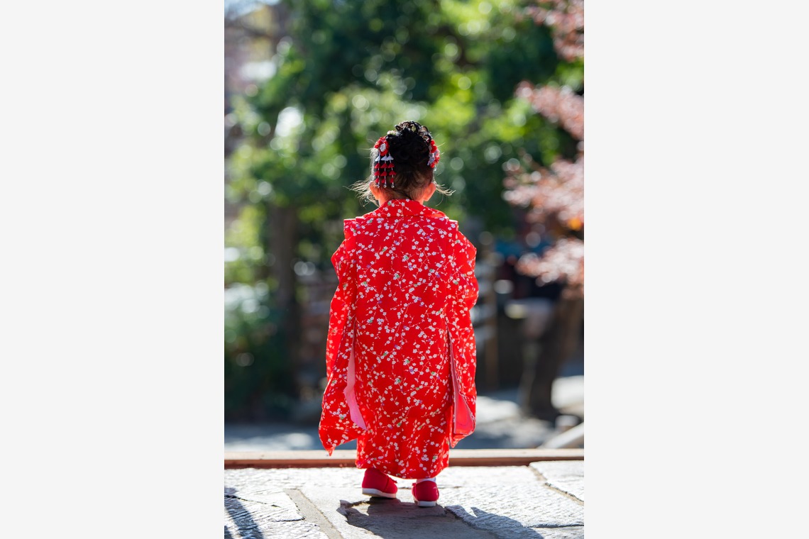 maruが撮影した「お寺で七五三」の写真