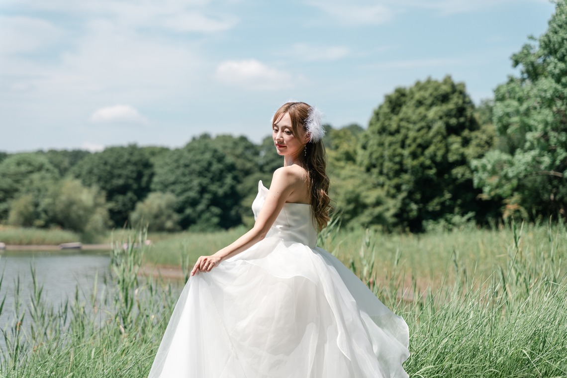 山﨑さと子が撮影した「wedding前撮り 昭和記念公園」の写真