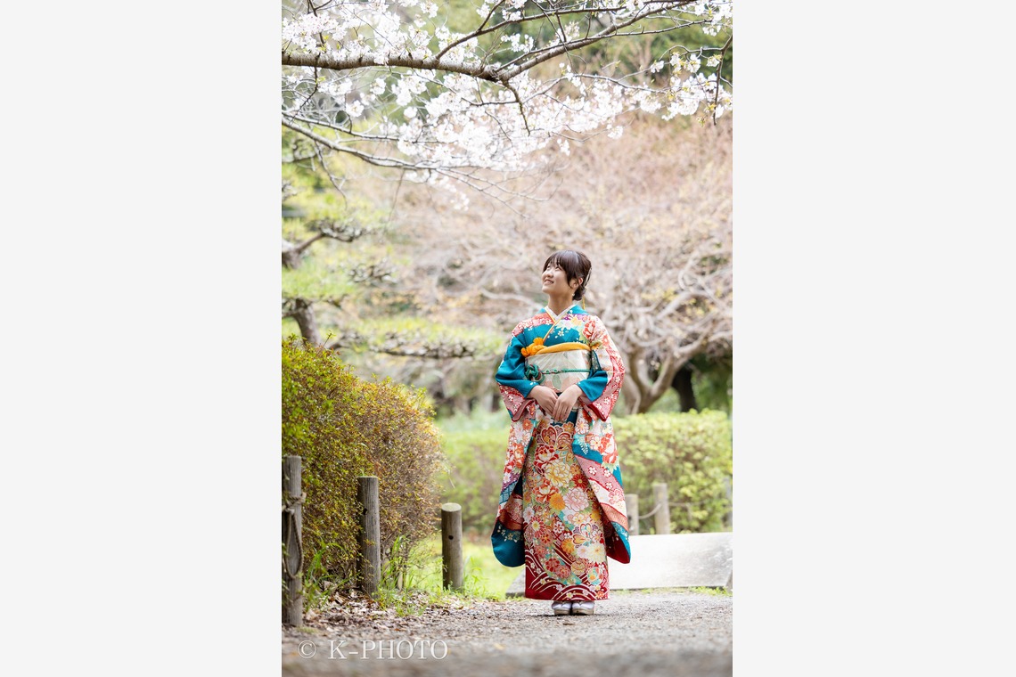 大森光太郎・K-PHOTOが出張撮影した家族写真(キッズ,ベビーフォト)などが写った「成人式撮影」の家族写真