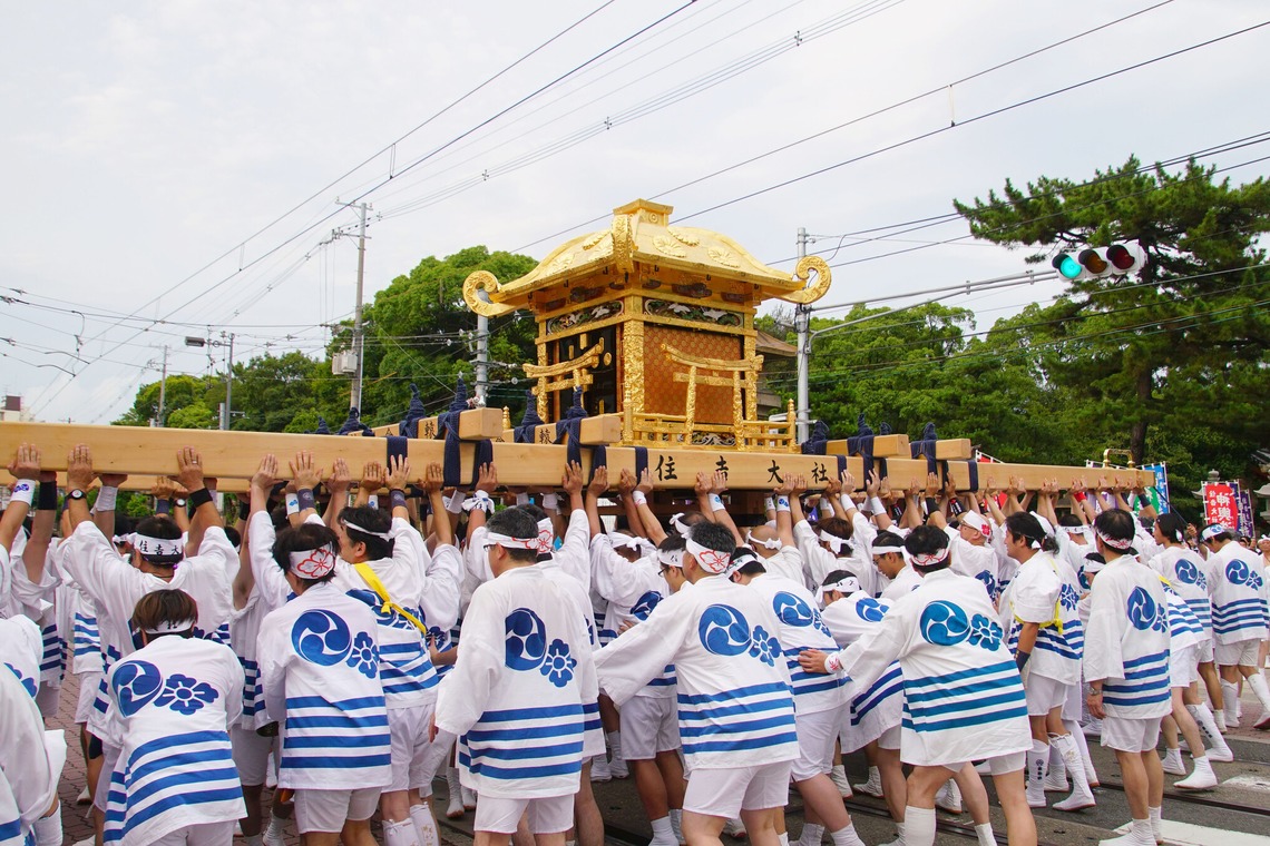 河野慈圓が撮影した「イベント撮影　住吉大社御輿渡御」の写真