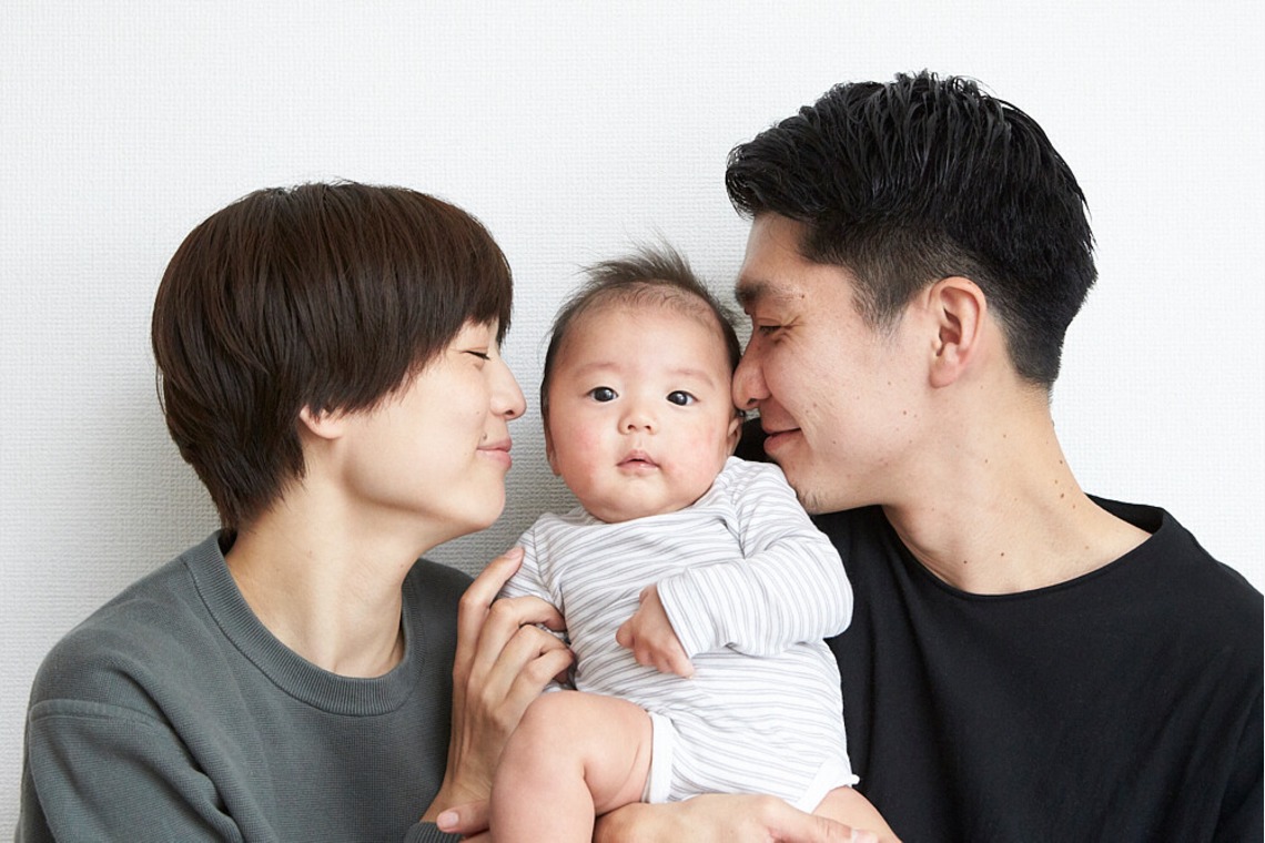 岩瀬泰治が撮影した「家族写真」の写真