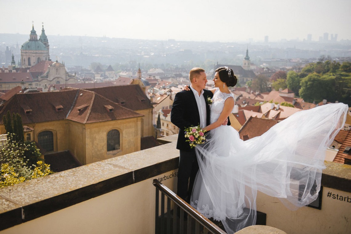 Album of the Wedding, Bridal taken by Lubow Polyanska - Prague