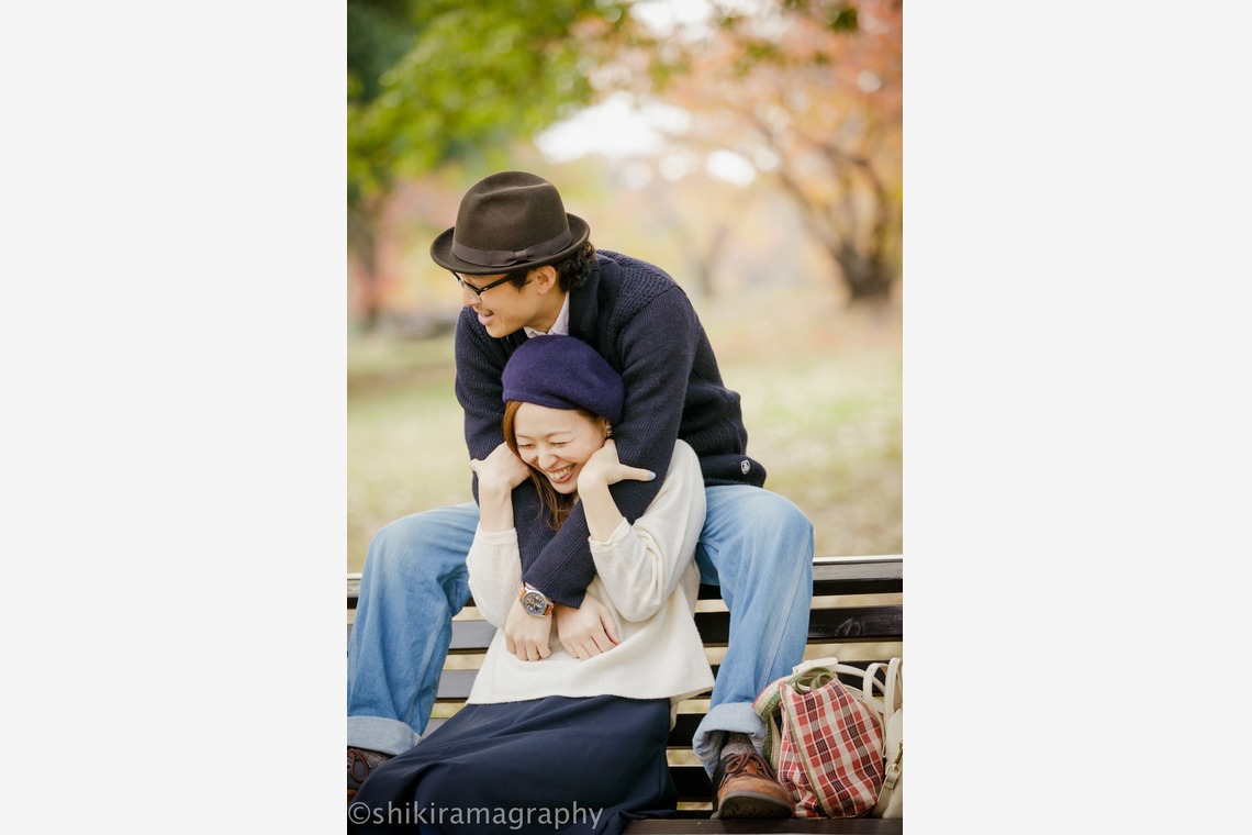 シキラマ グラフィーが撮影した「紅葉・エンゲージメント」の写真