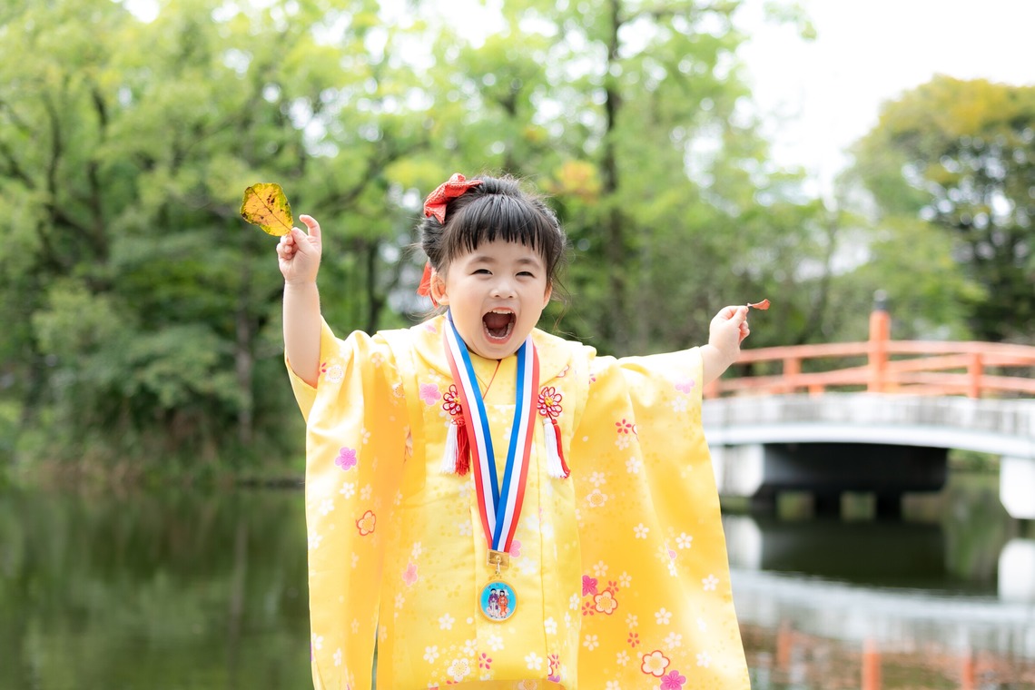 隈元智子が撮影した「七五三」の写真