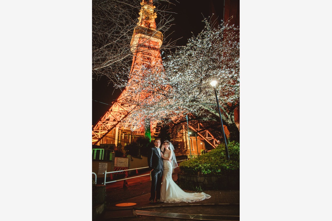 Album of the Wedding, Bridal taken by 8StarWedding - Tokyo Tower