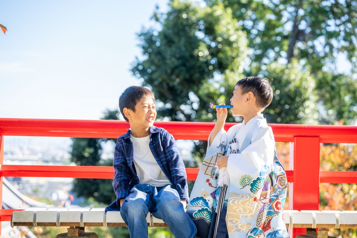 クリエイティブツリーが撮影した「七五三撮影事例です」の写真