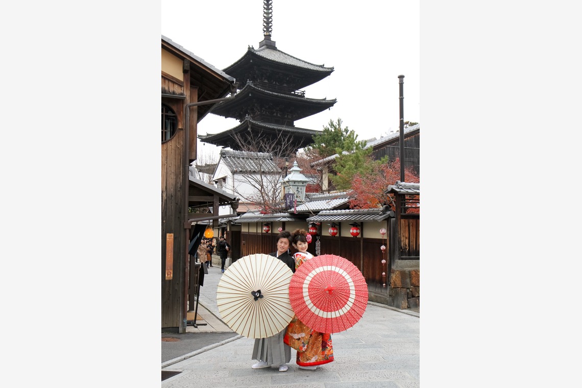 Photo of wedding kimono taken by Smilehunter