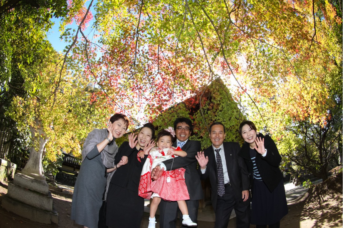 スマイルハンターが撮影した「七五三ロケーション撮影」の写真