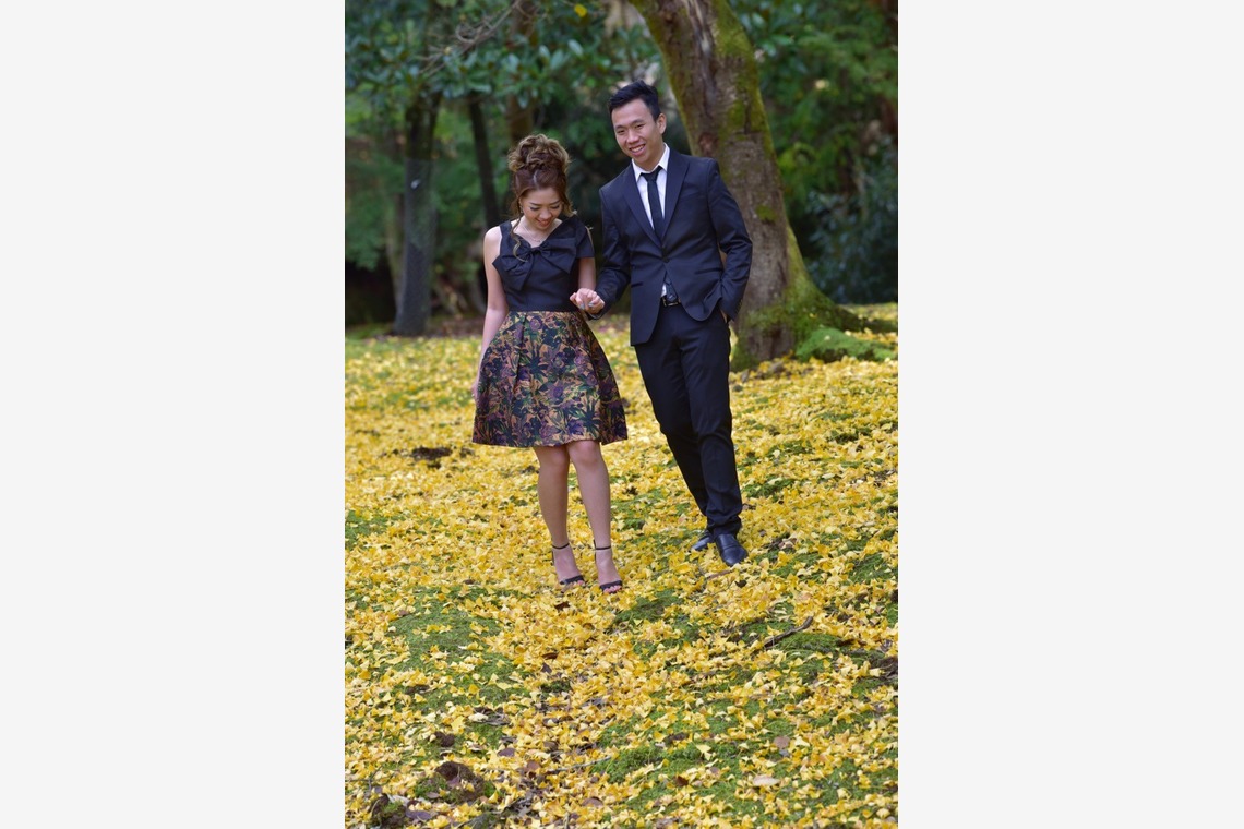 キキフォトワークスが撮影した「奈良公園でのウエディングロケーション撮影」の写真