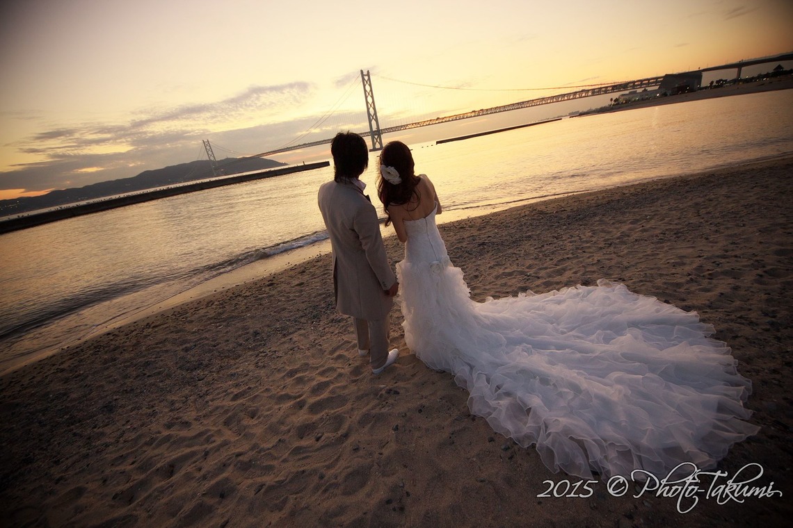 フォトの匠 (原 孝志)が撮影した「ロケーションフォト兵庫・舞子浜」の写真