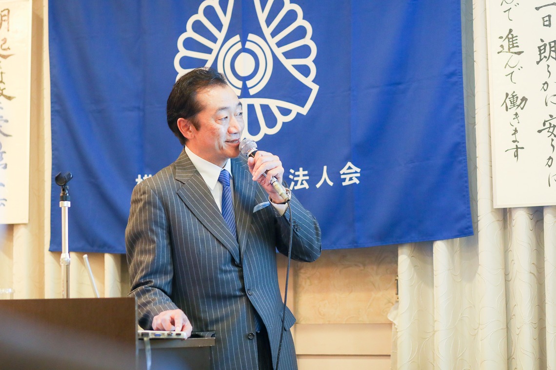 なかがわさとみが撮影した「モーニングセミナー講演＠新横浜」の写真