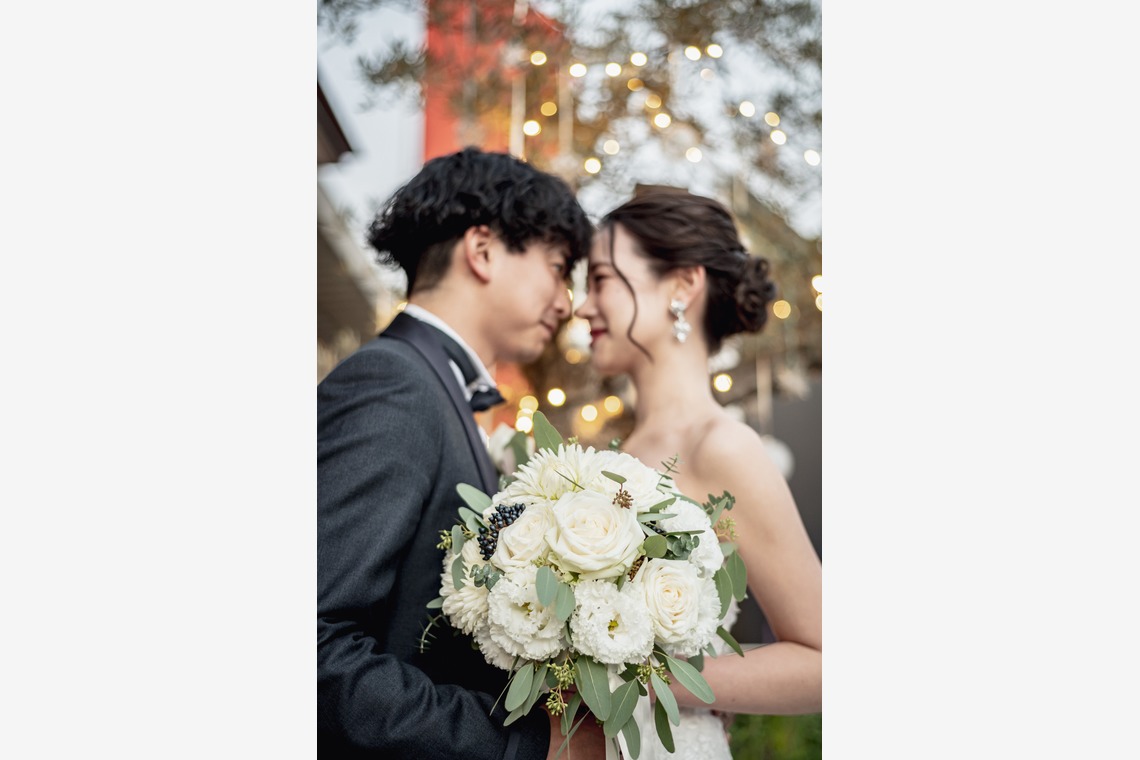 長濱崇が撮影した「ラー・エ・ミクニ　レストランウェディング」の写真