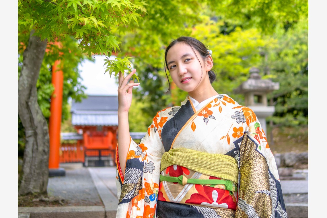 中村雅樹が出張撮影した家族写真(キッズ,ベビーフォト)などが写った「成人式」の家族写真