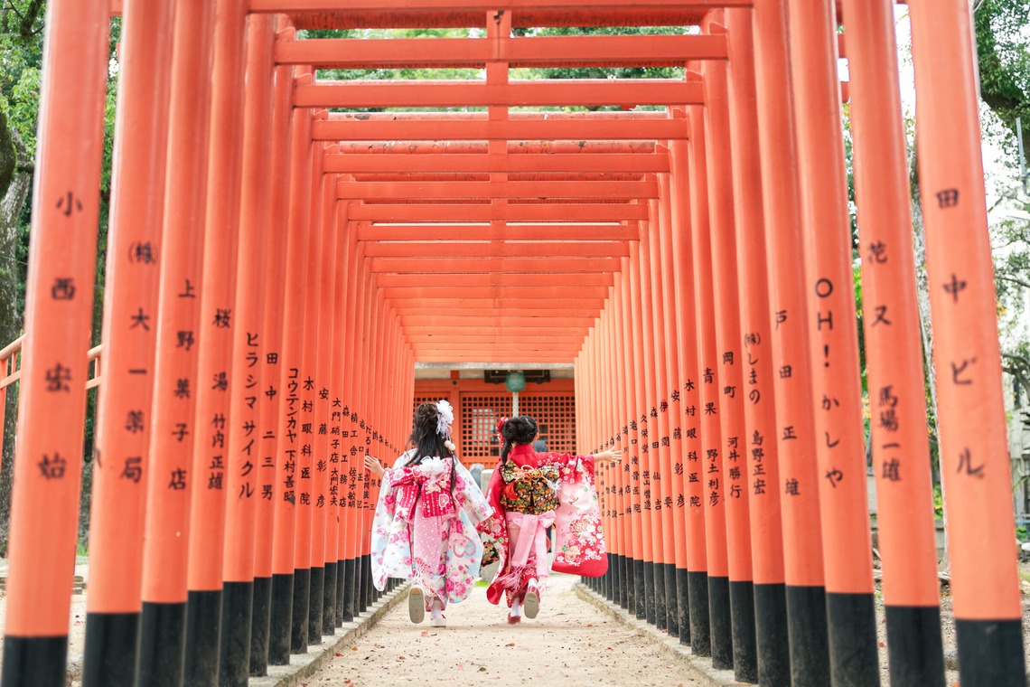 櫻井一平が出張撮影した家族写真(キッズ,ベビーフォト)などが写った「ファミリーフォト」の家族写真