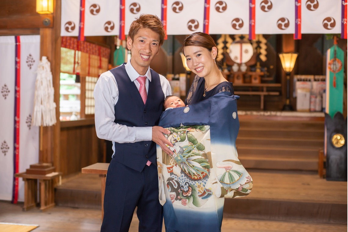 竹部 祐樹が撮影した前撮り/後撮り出張撮影のアルバム「お宮参り＠唐津神社」