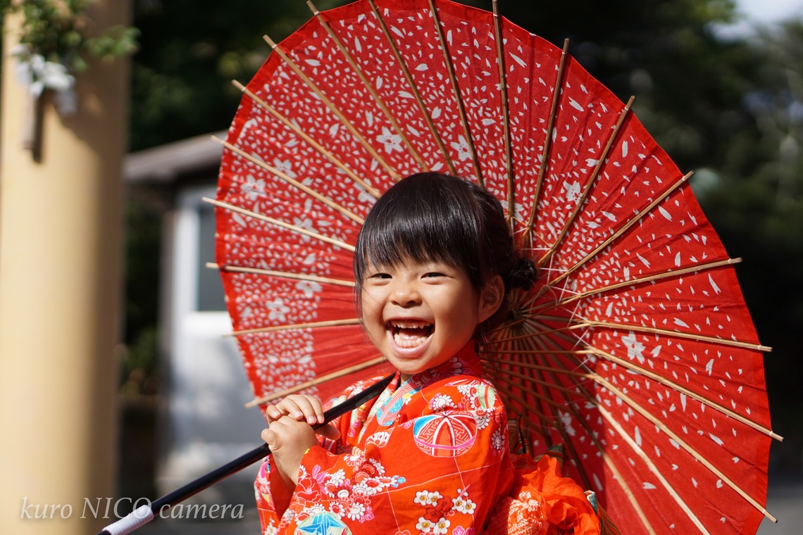 出張撮影サービス　kuro NICO cameraが撮影した「3歳女の子＊七五三＠静岡」の写真