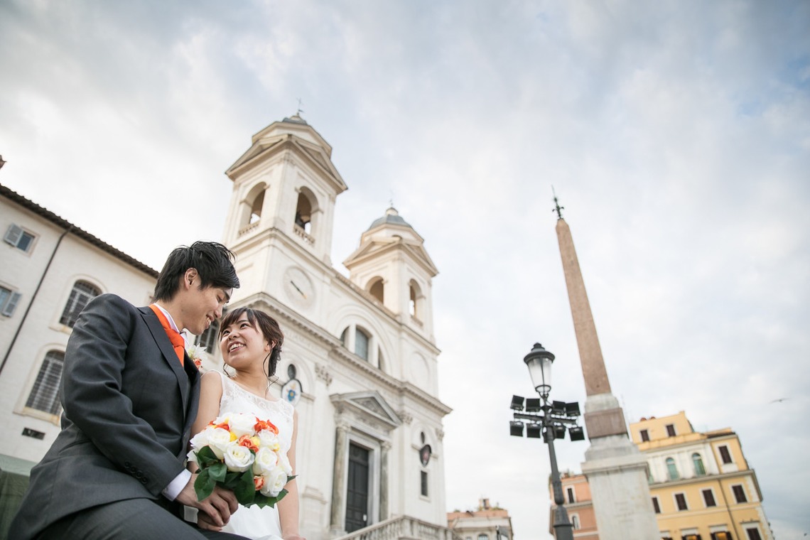 Kyoko Ide Photographyが撮影した写真のアルバム「ローマフォトウェディング- スペイン広場、トレビの泉、パンテオン、ナボーナ広場」