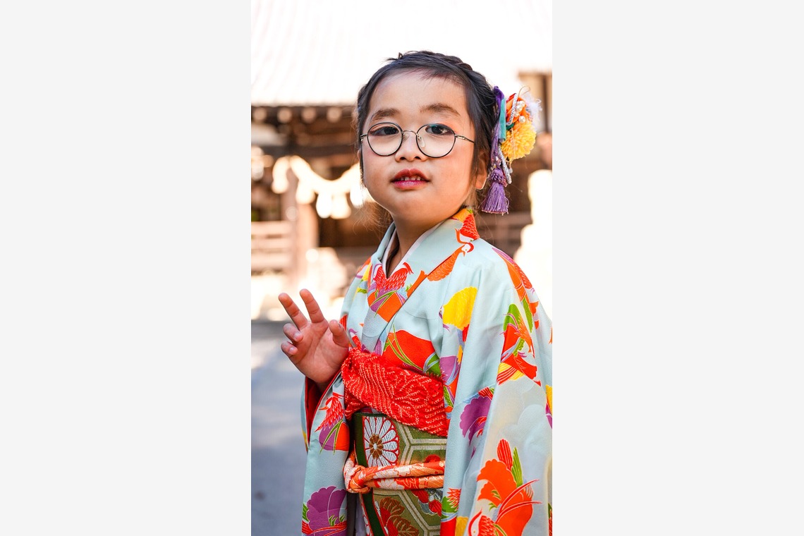 心綴フィルムが撮影した「七五三①」の写真