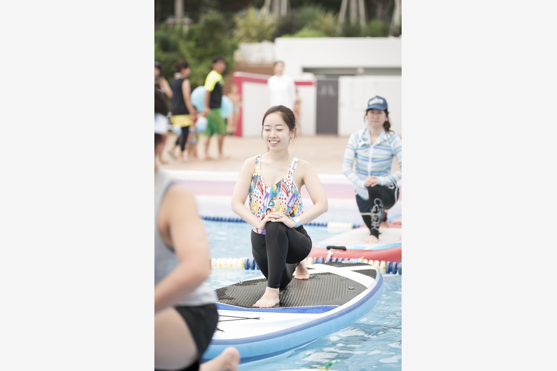 長濱崇が撮影した「サップヨガイベント/大磯ロングビーチ」の写真