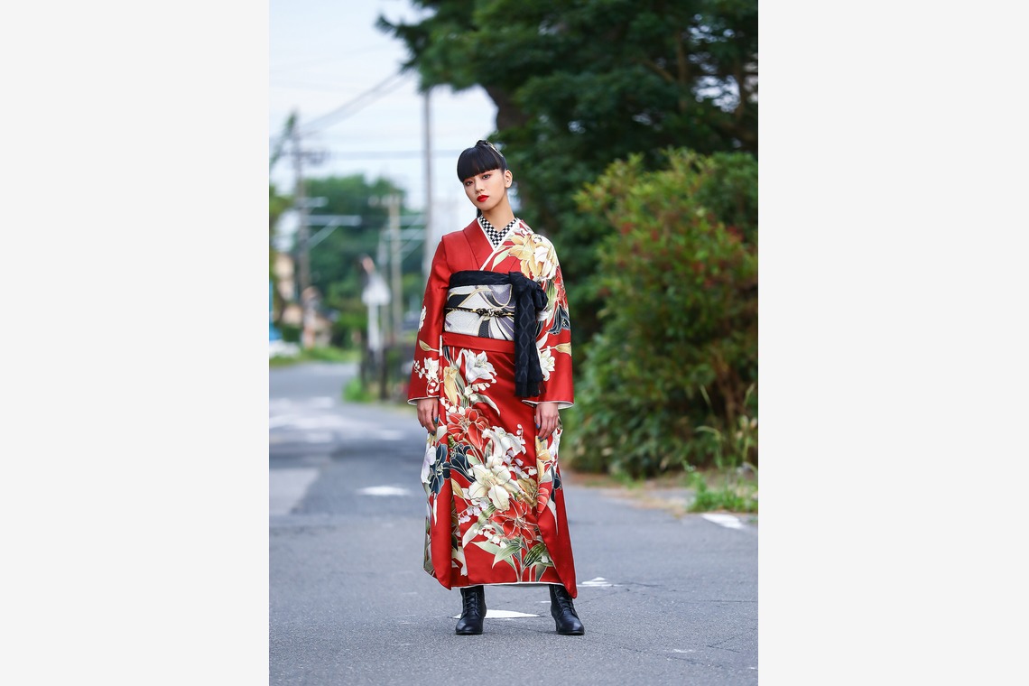 Soupが撮影した「振袖パンフレットモデル撮影」の写真