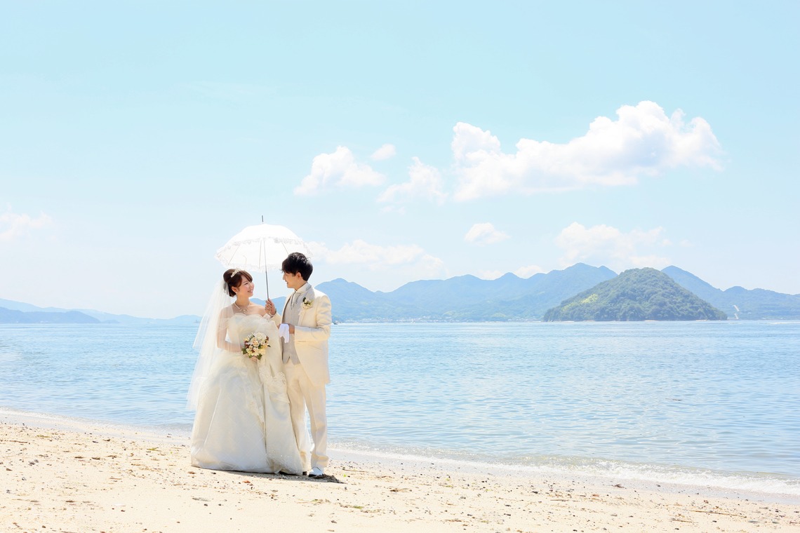 Photo of Blue water and wedding taken by KIKIウェディング