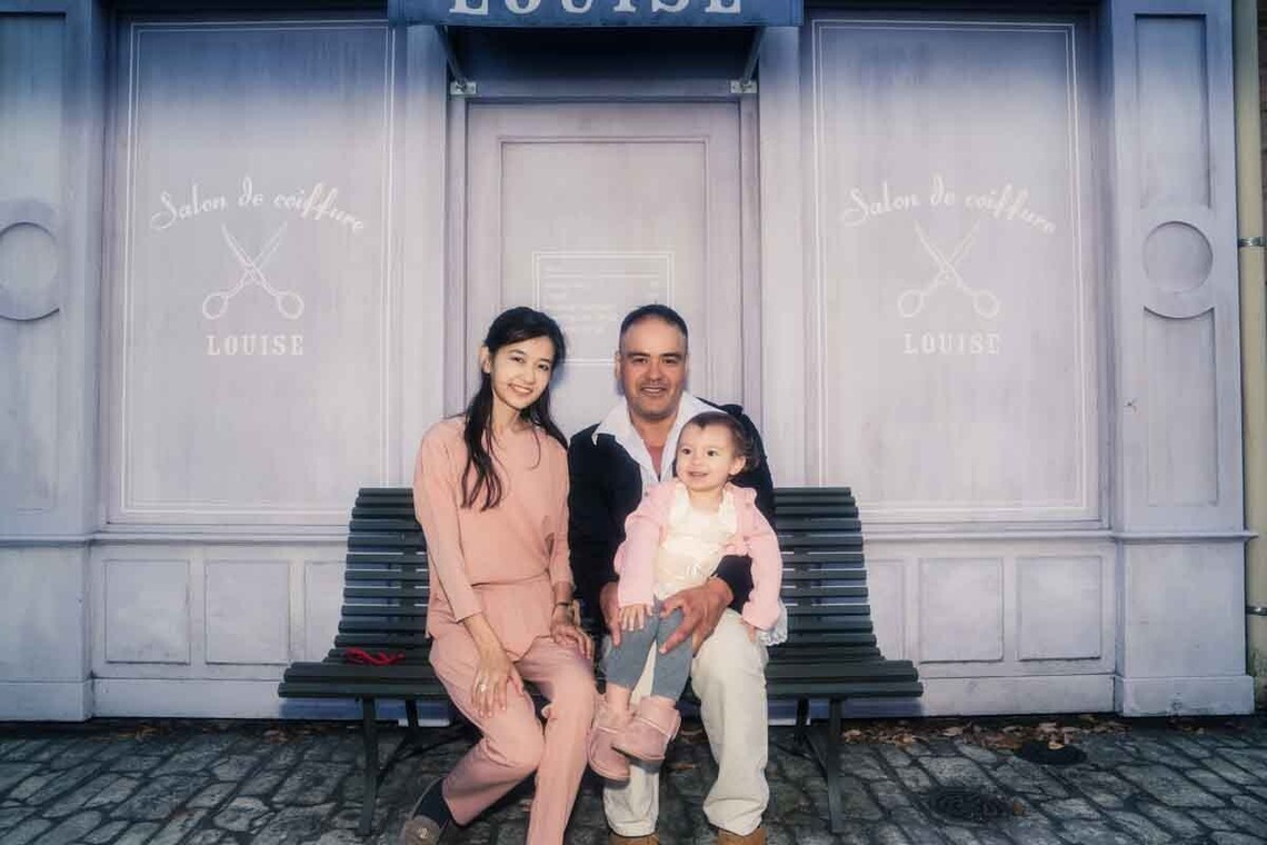 高遠が撮影した「家族写真」の写真