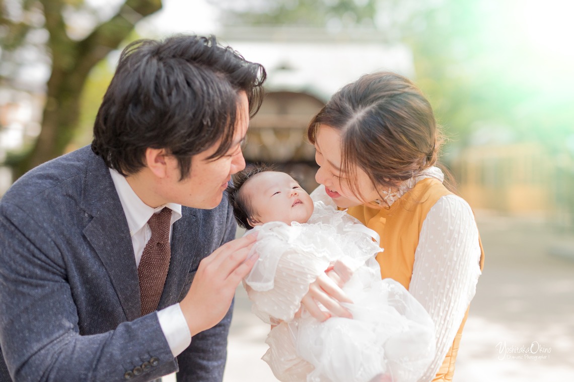 写楽堂が撮影した写真のアルバム「ニューボーン＆お宮参り」