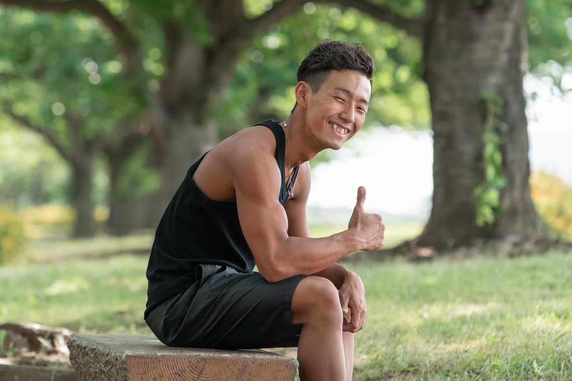 mpty photoが撮影した「パーソナルトレーナーさん　ロケーション撮影」の写真