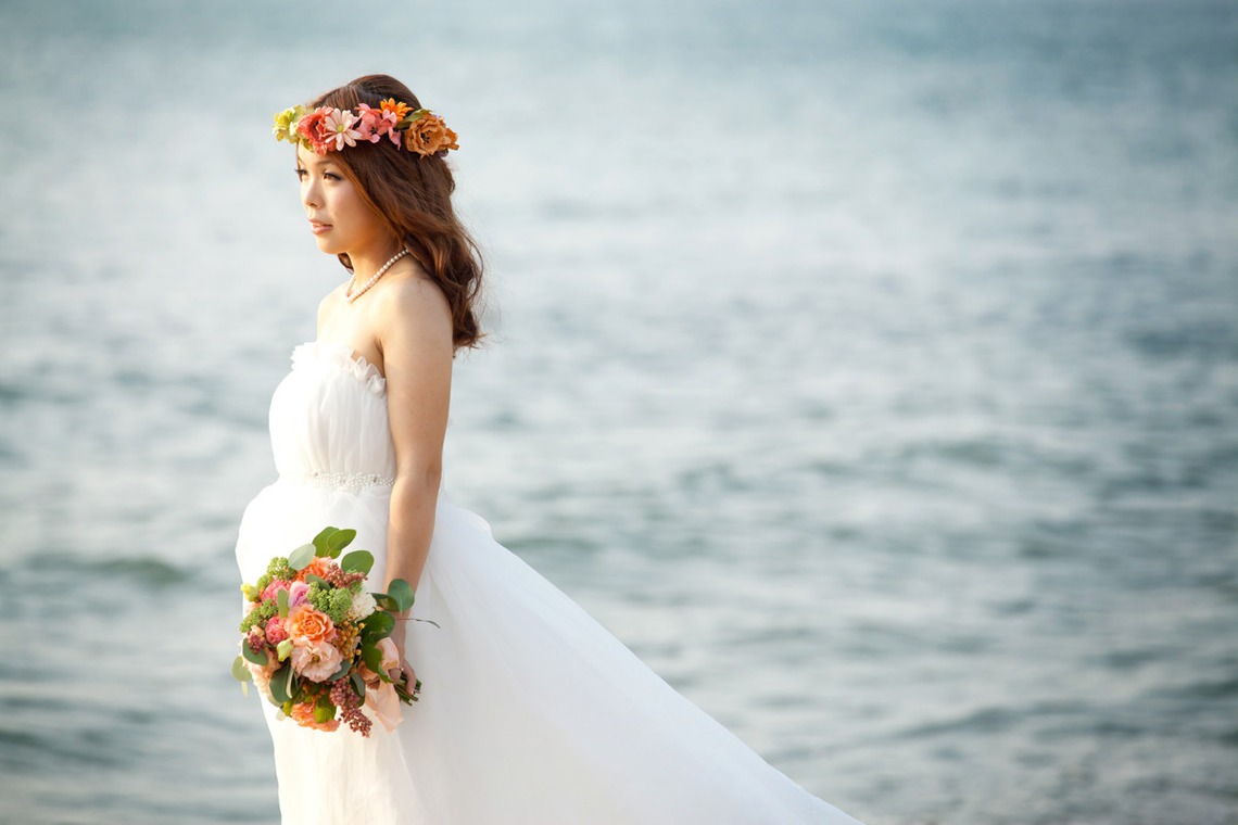 skyward photo film（竹本飛鳥）が撮影した「前撮りドレス」の写真