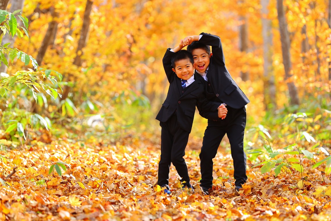 稲蔭一道が撮影した家族写真の出張撮影のアルバム「家族写真、ロケーションフォト」