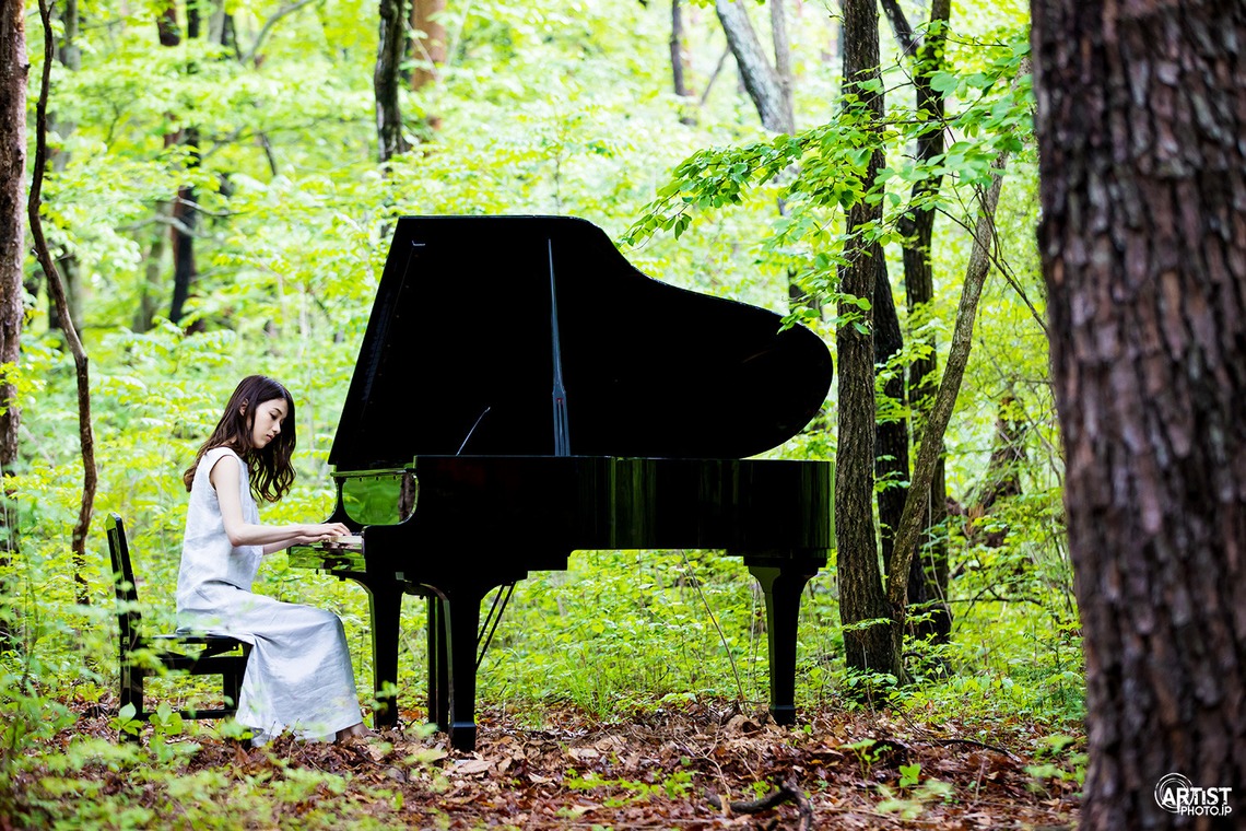 KIRAが撮影した「森の中のピアノ -  那須塩原のスタジオ撮影」の写真