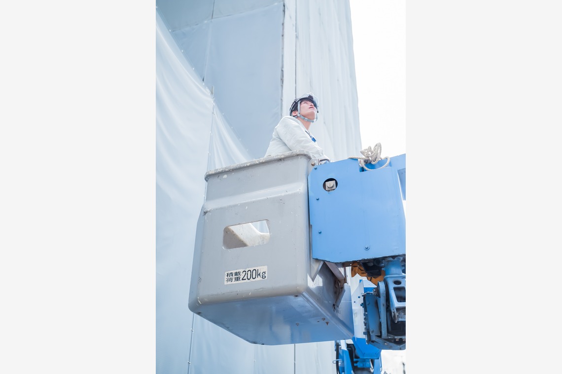 出張撮影 中村まみこが撮影した「電気工事業HP用撮影」の写真