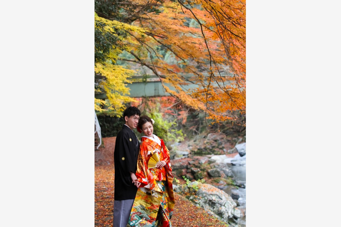 スマイルハンターが撮影した「ウェディング前撮り和装」の写真