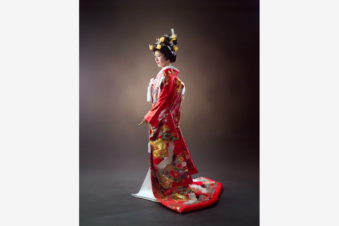 京都・中尾写真場が撮影した写真のアルバム「和装スタジオフォト」
