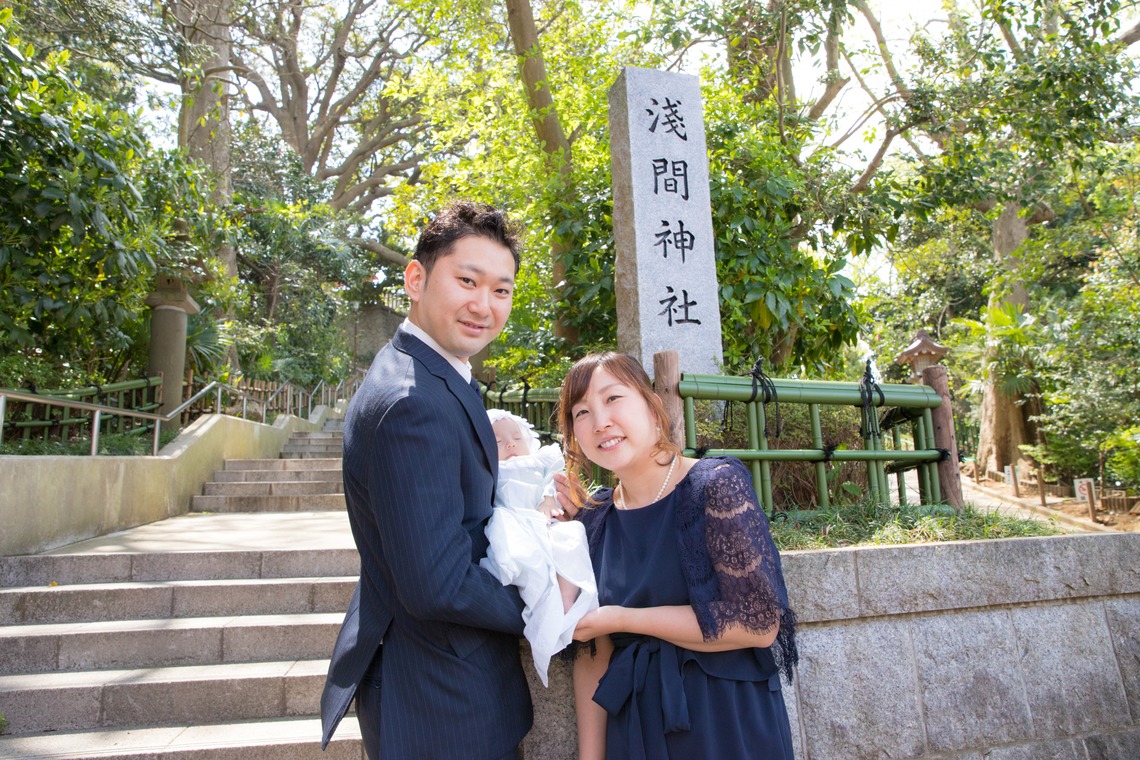 瀧澤 唯が撮影した「お宮参り撮影@稲毛浅間神社」の写真