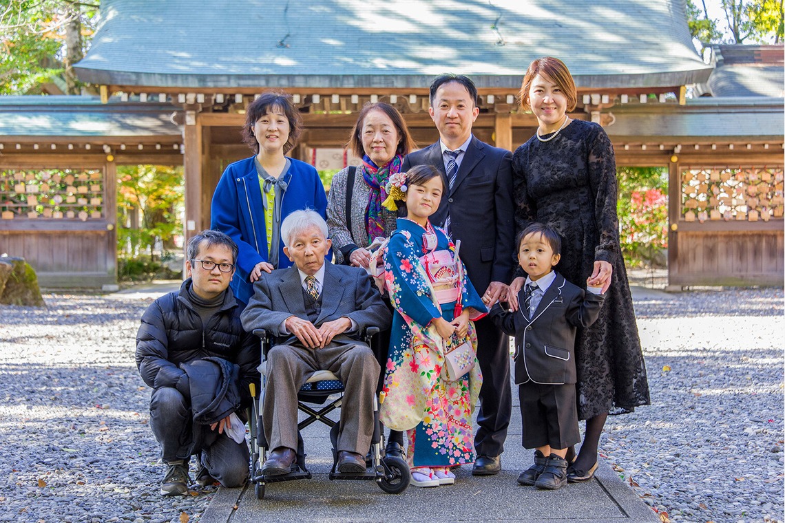 waka photoが撮影した七五三フォトのアルバム「七五三撮影」