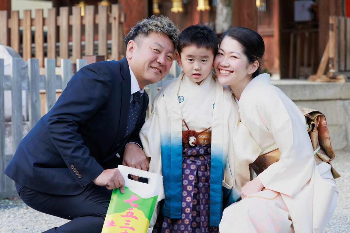 真方　祥が撮影した写真のアルバム「七五三参り記念写真」