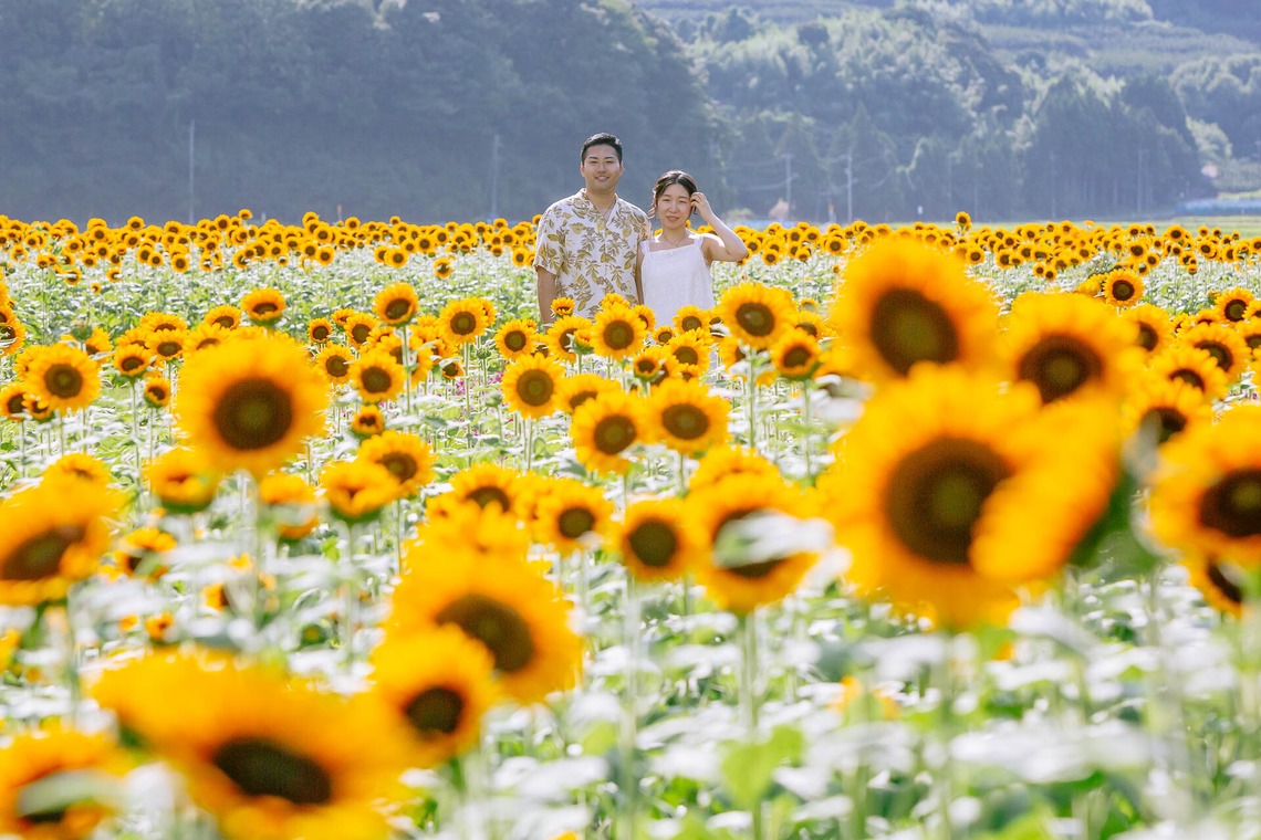 おくやま映像Laboが撮影した「ウエディング前撮り」の写真