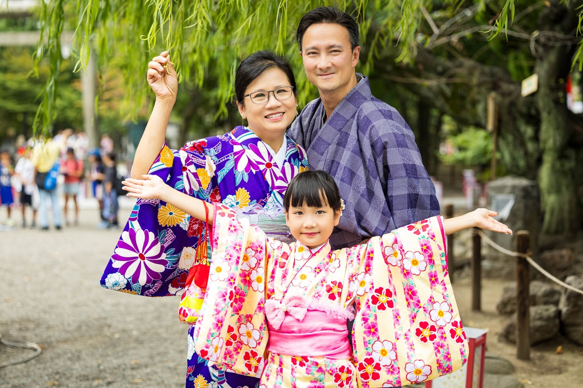 フォトスタジオENOが撮影した写真のアルバム「和服、着物、ファミリー」