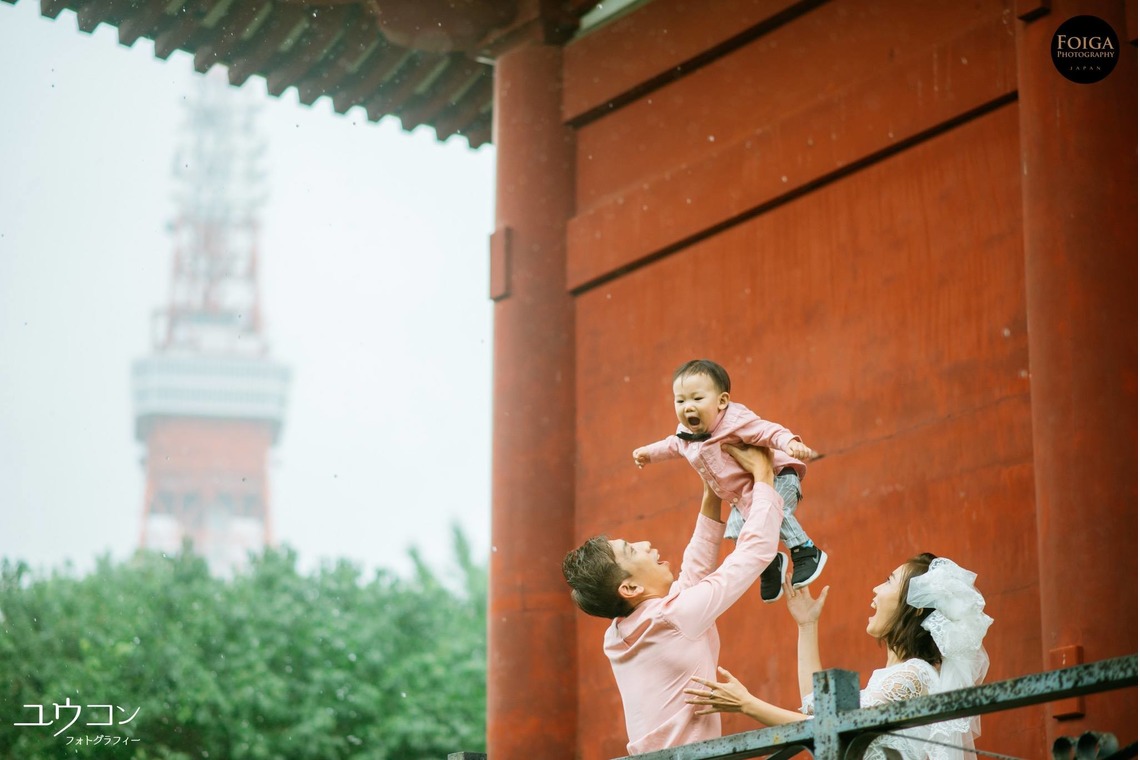 ユウコン　フォトグラフィーが撮影した「Family Photo 家族写真」の写真