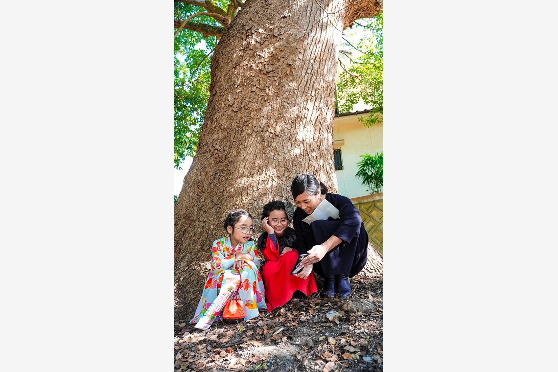 心綴フィルムが撮影した「七五三①」の写真