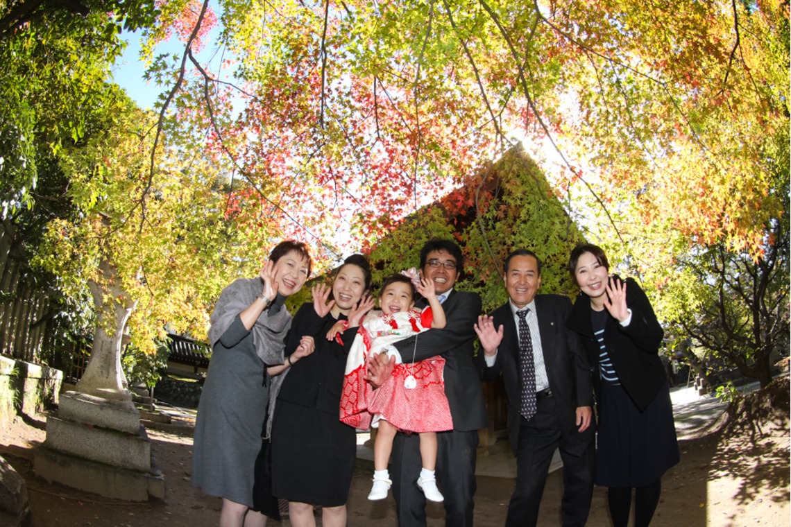 スマイルハンターが撮影した「七五三ロケーション撮影」の写真
