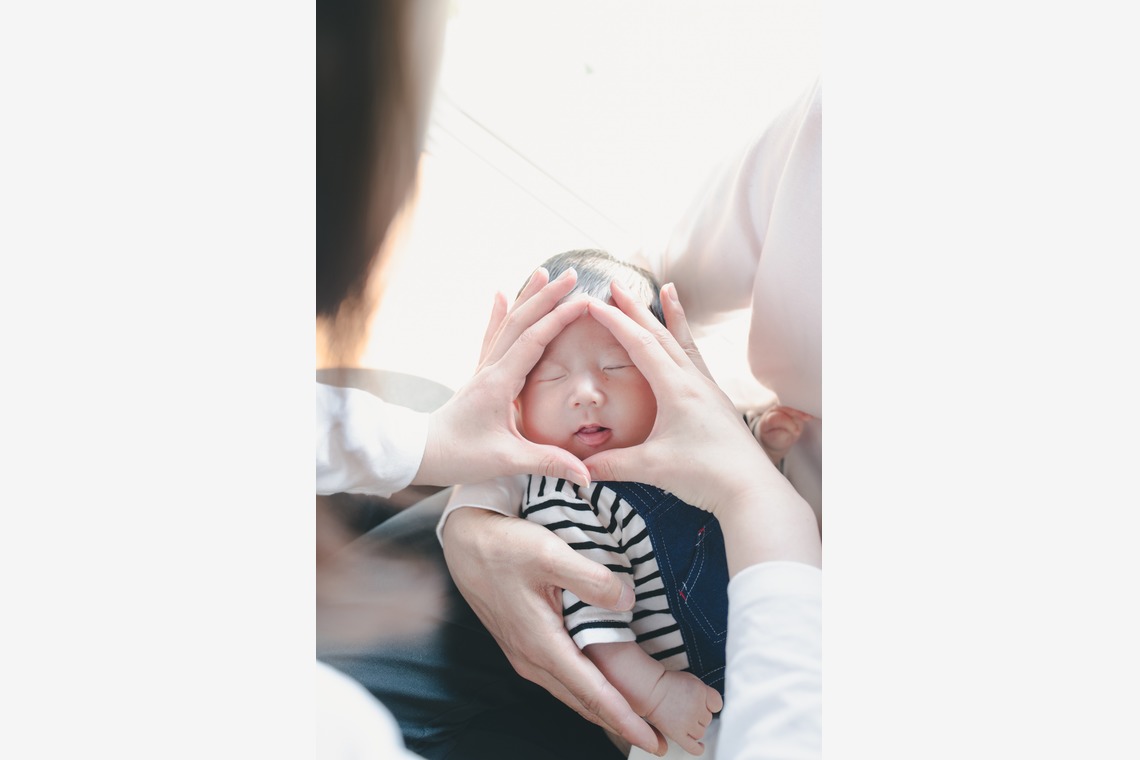 山口亮が撮影した「ナチュラルニューボーン」の写真