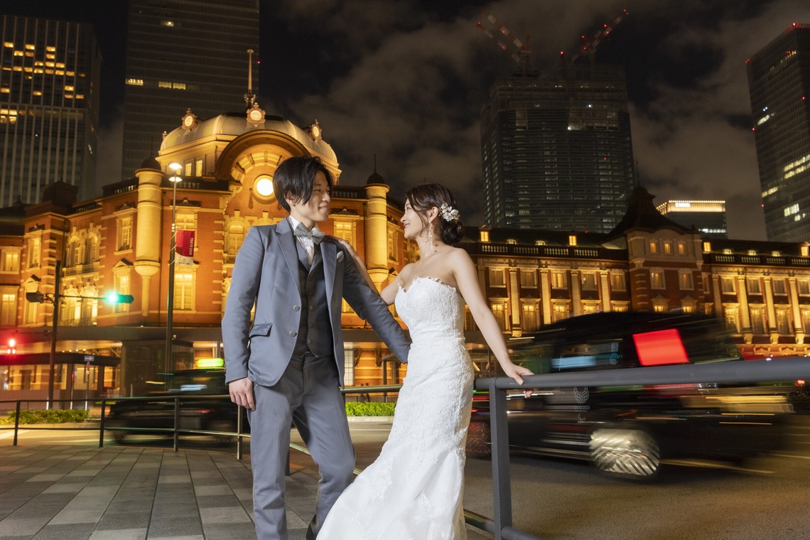 株式会社スマイルプロアートが撮影した「東京駅前撮り」の写真